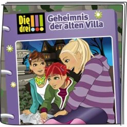 Tonies Die Drei !!! - Das Geheimnis Der Alten Villa, Spielfigur -Tonies Verkaufsgeschäft Tonies Die drei Das Geheimnis der alten Villa Spielfigur@@1se2tt1b 2
