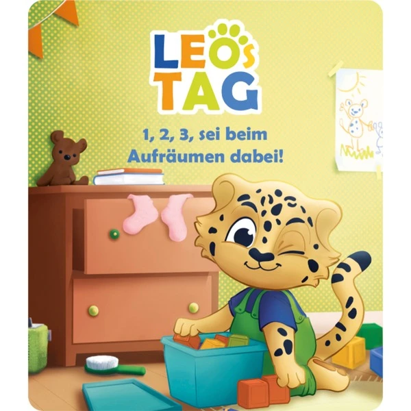 Tonies Leos Tag - 1, 2, 3, Sei Beim Aufräumen Dabei, Spielfigur – Bild 4