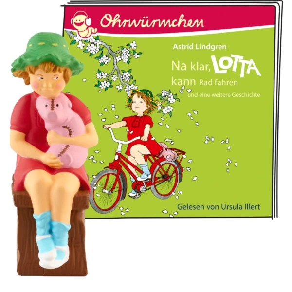 Tonies Lotta - Na Klar, Lotta Kann Radfahren / Lotta Zieht Um, Spielfigur 3 Tonies Lotta - Na Klar, Lotta Kann Radfahren / Lotta Zieht Um, Spielfigur